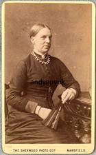 CDV LADY BY SHERWOOD PHOTO