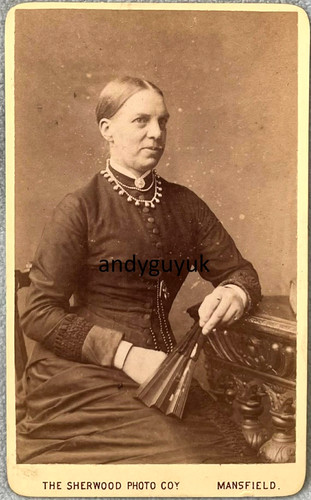 Cdv lady sherwood photo - by,