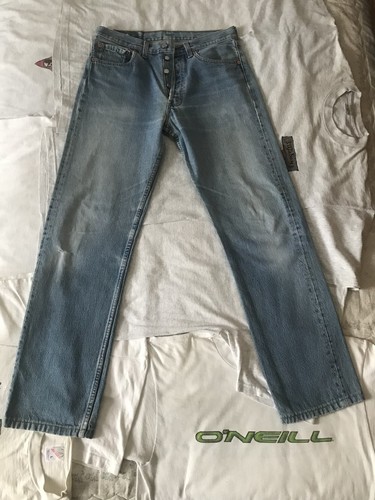 Levi 501 jeans denim s - levi's, 90's