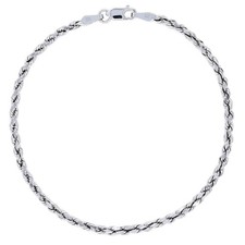 Véritable 14K or Blanc Femmes
