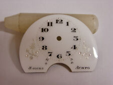 Cadran en émail de montre 8 jours Hebdomas Enamel dial Days Tage Dias NOS