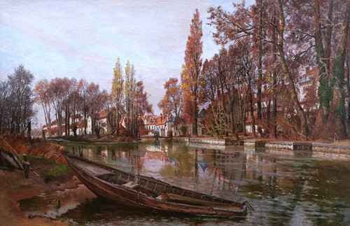 Tableau grand format paysage