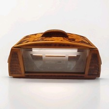 Boîte Bois/Verre Art Déco