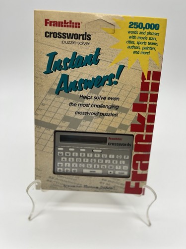 Franklin crosswords - franklin, cw-40