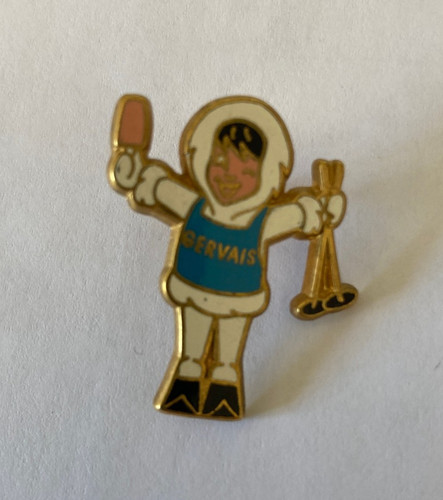 Pin vintage glaces gervais - glaces,