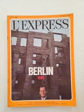Magazine L'EXPRESS #707 4 janvier 1965 Berlin 1965