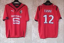 Maillot STADE RENNAIS 2010 Rod FANNI n°12 PUMA Rennes home shirt jersey M/L