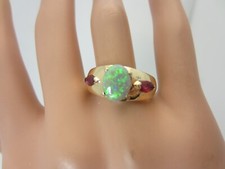 Bague Vintage En Or Jaune 14K