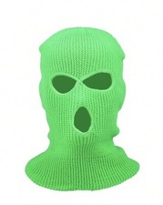 Masque Halloween Cagoule Verte