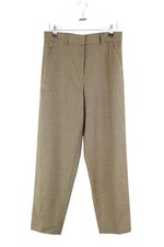 Pantalon droit en laine marron Margaux Lonnberg XS