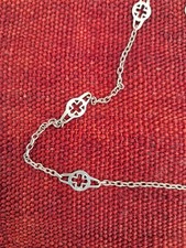 Grand Collier En Argent, Debut XXème