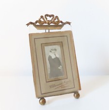 CADRE A POSER EN LAITON FRONTON NOEUD NAPOLEON III DEBUT XX EME