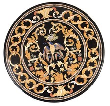 42 " Marbre Dîner Table Top Piierta Dura Art Décorative Handmade Maison Meuble