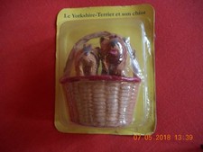 figurine le Yorkshire et son chiot "edition atlas 6427/206 neuf