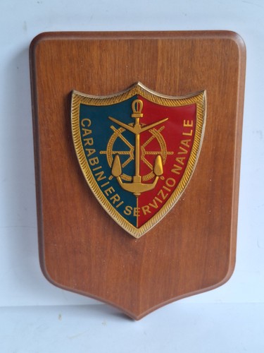 Militaria piccolo crest plaque - militaria,