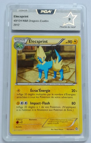 Carte pokemon pca elecsprint - pokemon,