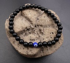 Bracelet Porte Bonheur en Onyx