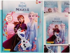 Frozen Reine des Neiges II Lot Album vide + 50 pochettes stickers cartes Panini