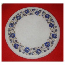 15 " Rond Marbre Côté Table