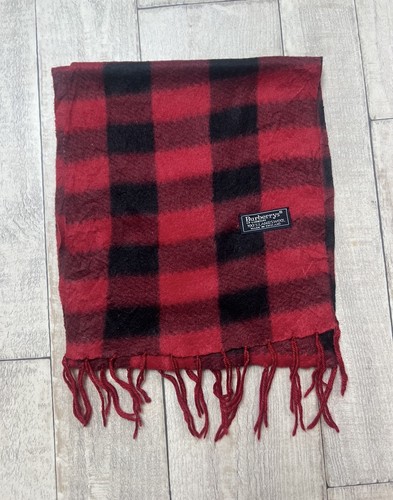 écharpe burberry rouge - Écharpe,
