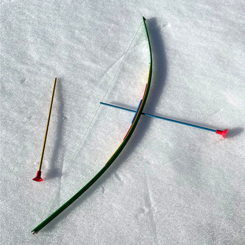 Arc bois avec 2 - en,
