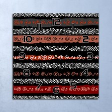 Horloge Murale Design En Verre