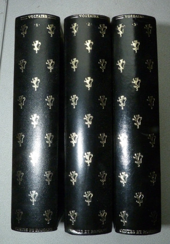 Voltaire tomes contes - voltaire, 3