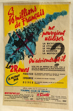 Affiche originale ancienne Le