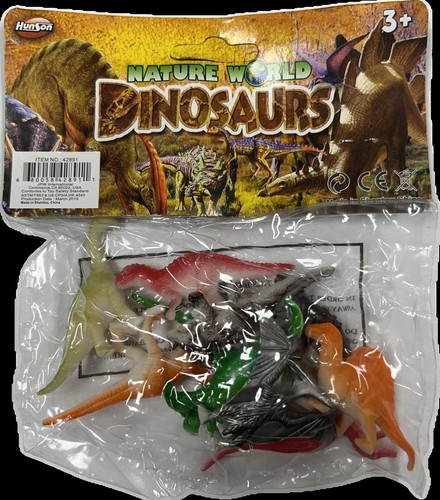 Pcs dinosaurs toy plastic - 10,