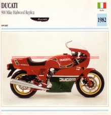 DUCATI 900 MHR Mike Hailwood Replica 1982 : Fiche Moto #001596
