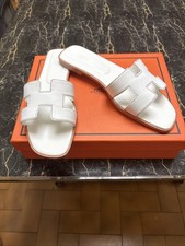HERMES SANDALES CUIR ORAN