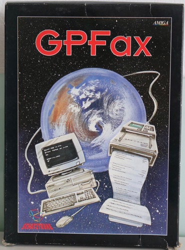 Gpfax amiga logiciel ovp - logiciel, /