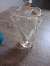 Vase Daum Nancy France,croix De Lorraine 