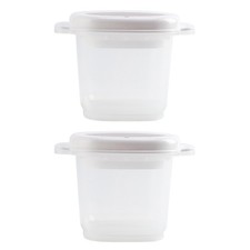  2pcs Cas de riz cuit à la