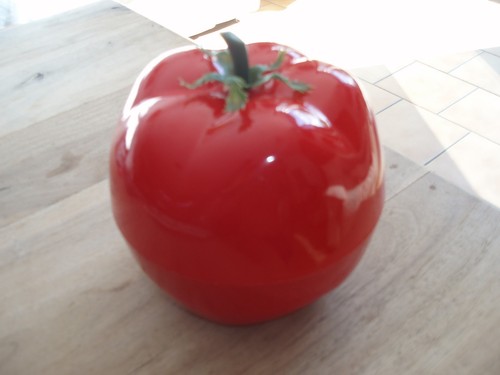 Pot glaçons tomate rouge - pot,