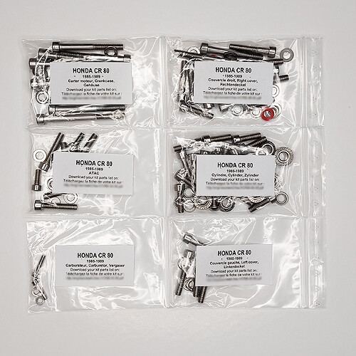 Honda 1985 1989 kit - 80,
