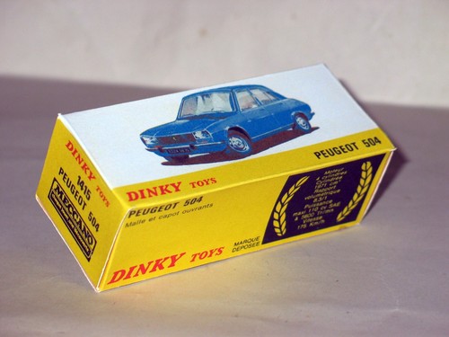 Dinky toys 1415 - dinky, peugeot