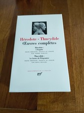 LA PLEIADE Hérodote - Thucydide OEUVRES COMPLETES