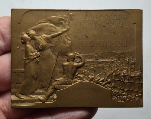 128 médaille plaquette - #128-5,