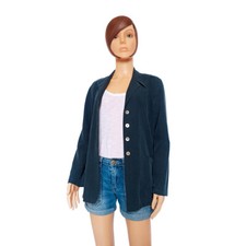 Blazer oversize bleu marine Grégory Pat | Vintage 80s