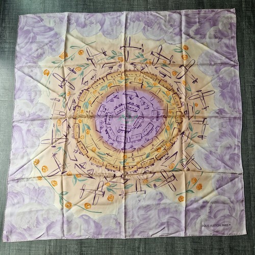 Foulard louis vuitton 100 - louis, vuitton🪻