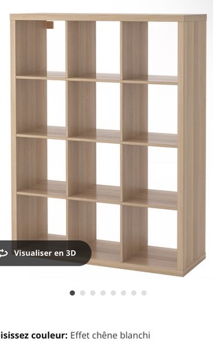 étagère kallax ikea effet - kallax,