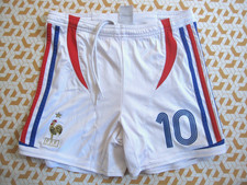Short Adidas Equipe de France Zidane 2006 Vintage Football enfant -  10 ans