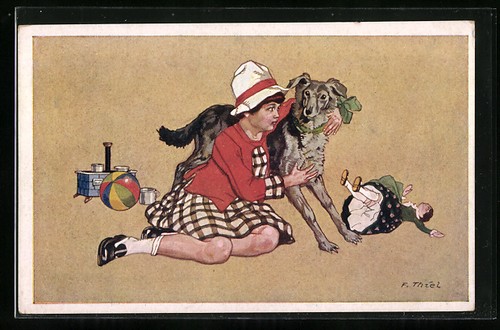 Carte postale artiste - postale, d'artiste