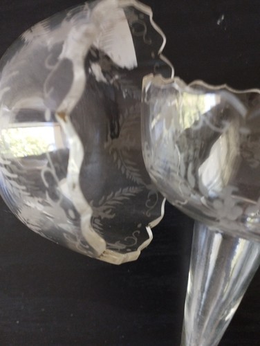 Ancien paire tulipier vase - vase, en