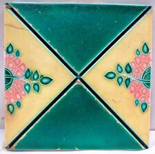 Ancien Carreau Majolique Japon