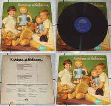 KARINE ET REBECCA -LP- MOI JE DORS AVEC NOUNOURS-MON P’TIT CHIEN… BELG.BIEM 1965