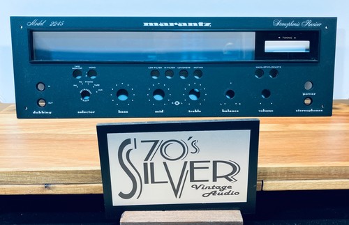 Marantz 2245 black faceplate - faceplate,
