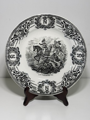 Assiette parlante napoléon - assiette,