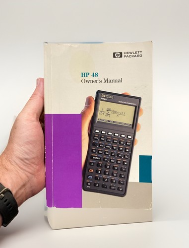 Hewlett packard 48sx - packard,